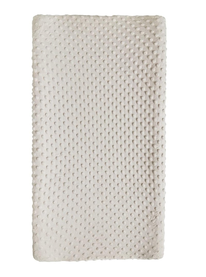 DONOMILO Changing Pad Cover Super Soft Dots Skin-Friendly Breathable Wipeable Changing Table Sheets for Baby Boy and Baby Girl (Pristine) - Image 1